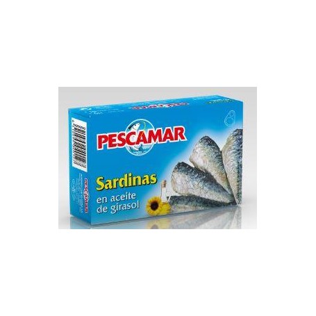 Pescamar Sardinas En Girasol 115g.