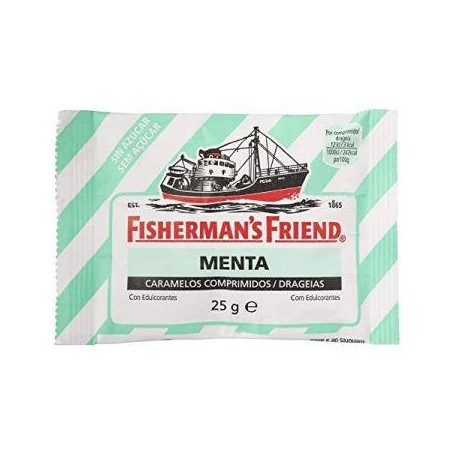 Fishermans Caramelo Menta S/a 25g.