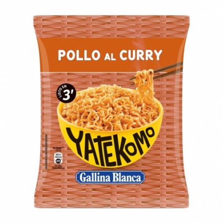 Yatekomo Pollo Al Curry 82g.