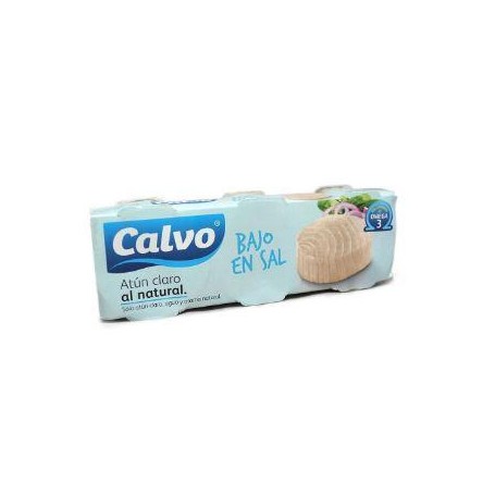 Calvo Atun Claro Natural B/sal P-3u.