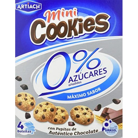 Galleta Mini Cookies 0 Azucar 120g.