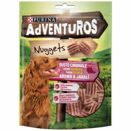 Snack Perro Nuggets Adventures 90g.purina