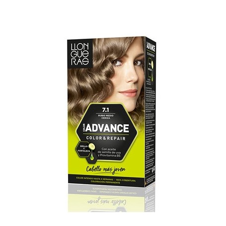 Tinte Del Pelo Advance Llongueras N.7.1