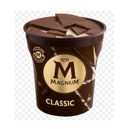 Magnum Tarrina Chocolate 440ml.