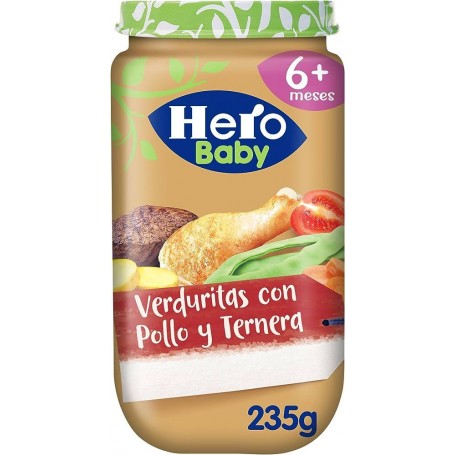 Potito Hero Pollo Y Ternera 235g.