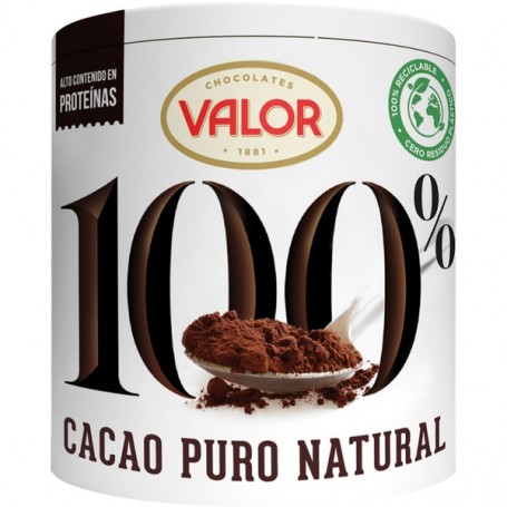 Valor Cacao Natural 100 250g.