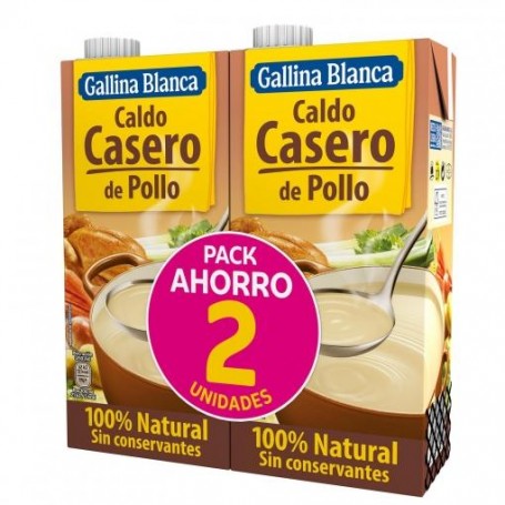 Gallina Blanca Caldo Pollo Pack-2