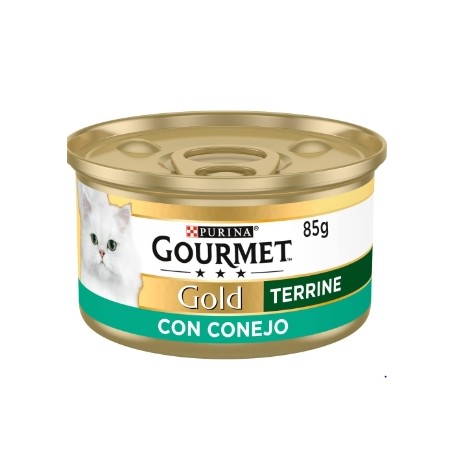 Purina Alimento Gatos Conejo Gourmet 85g.