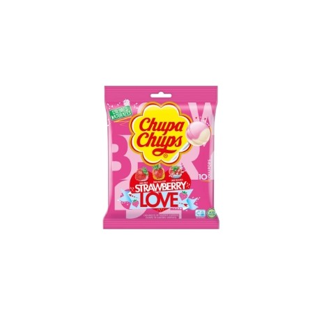 Chupa Chups Strawberry 10u.