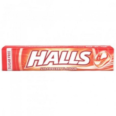 Halls Caramelo Fresa 32g.