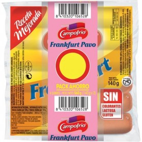 Salchicha Frankfurt Pavo Pack.4u.