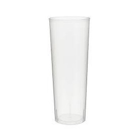 Vaso Plastico Tubo Irrompible 10 U.